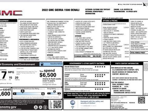 Used 2022 GMC Sierra 1500 Denali w/ Denali Reserve Package AWD/4WD image 25