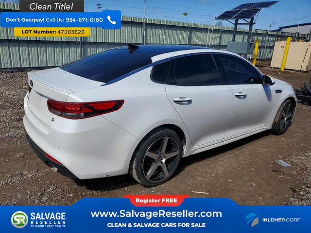 Used 2018 Kia Optima S w/ Panoramic Sunroof Package FWD image 4