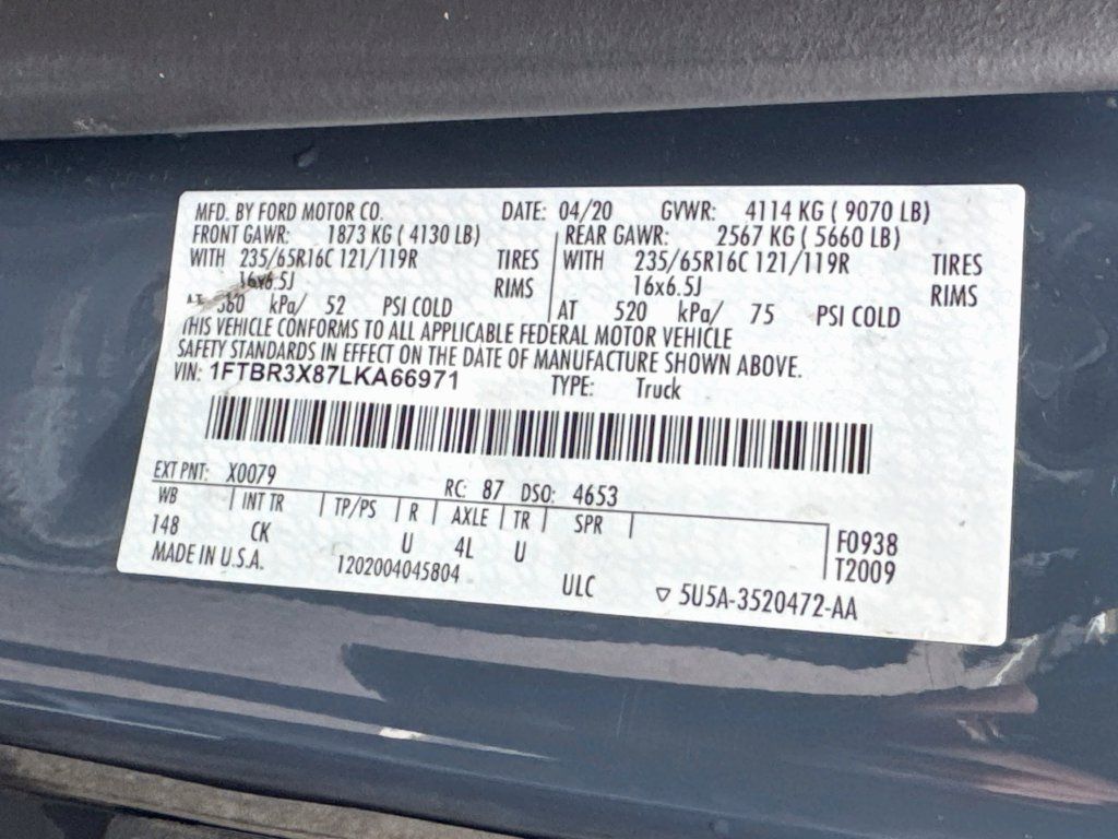 Used 2020 Ford Transit 250 148 High Roof Extended RWD image 20