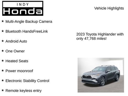 Used 2023 Toyota Highlander XLE image 8