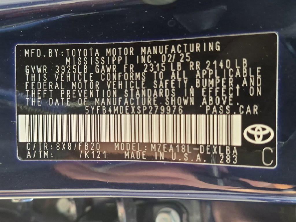 Used 2025 Toyota Corolla LE FWD image 32