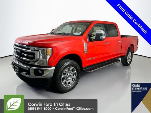 Certified 2021 Ford F250 Lariat w/ Lariat Ultimate Package AWD/4WD image 5