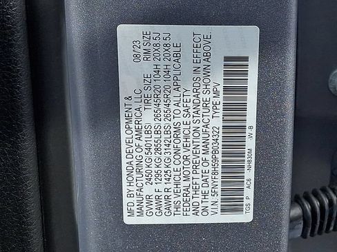 Used 2023 Honda Passport EX-L image 29
