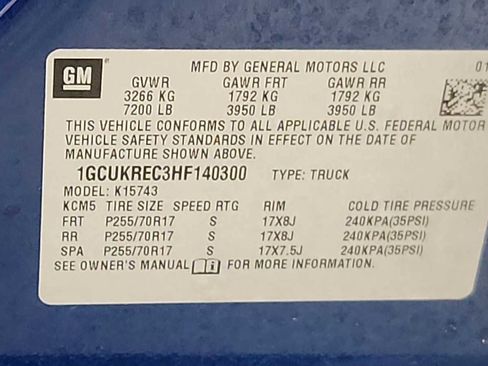 Used 2017 Chevrolet Silverado 1500 LT w/ All Star Edition image 11