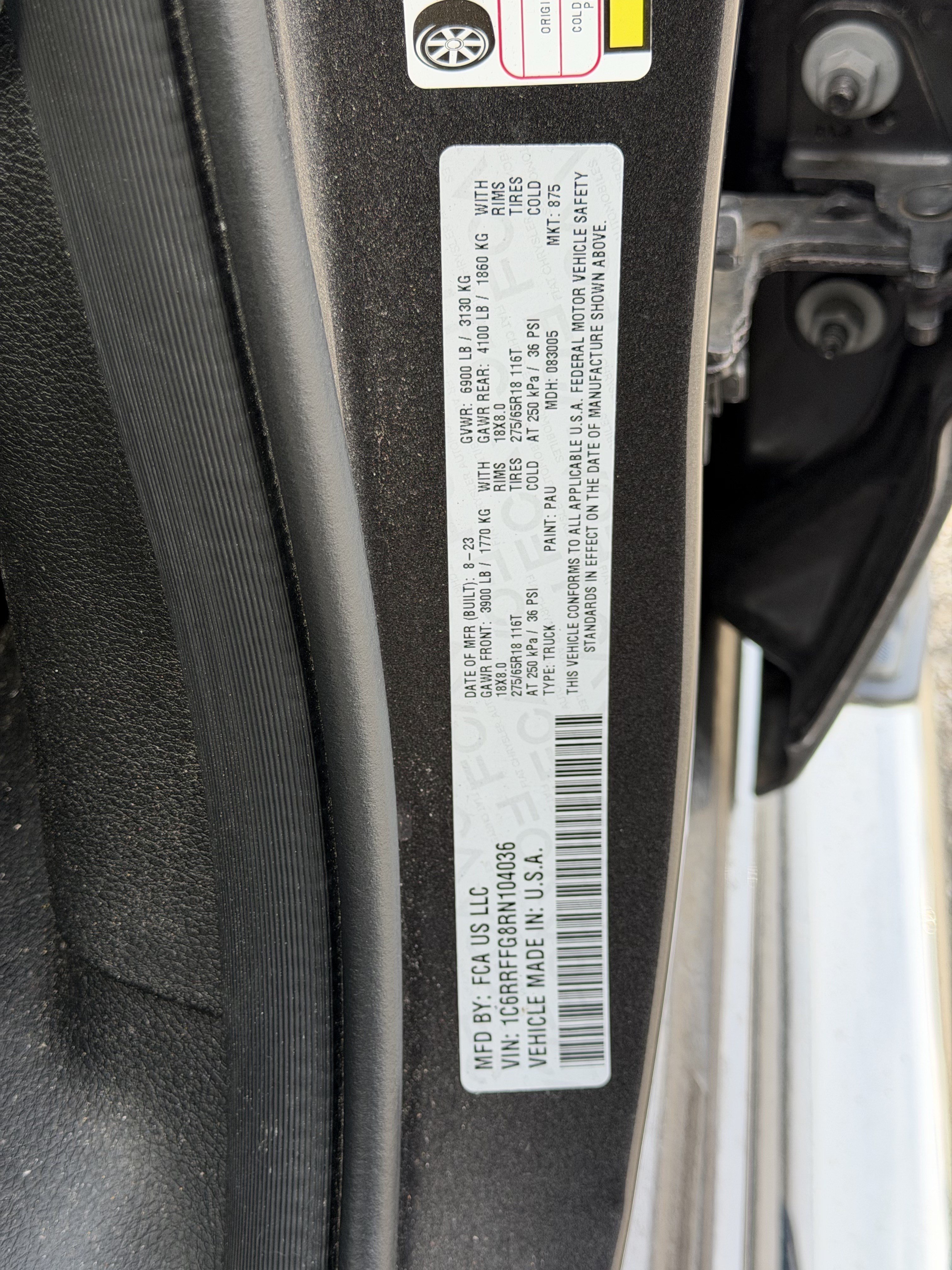 Used 2024 RAM 1500 Big Horn AWD/4WD image 17