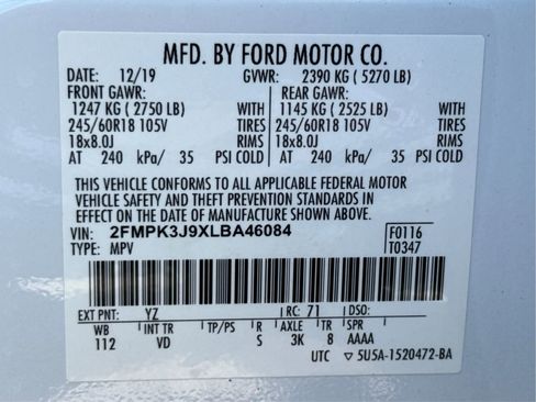Used 2020 Ford Edge SEL image 22