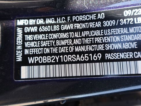 Certified 2024 Porsche Taycan 4S AWD/4WD image 38
