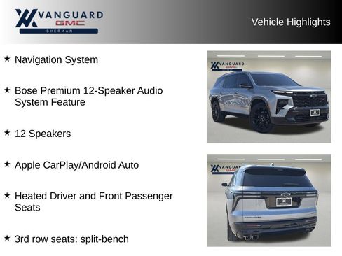 Used 2026 Chevrolet Traverse RS w/ LPO, Floor Liner Package FWD image 10