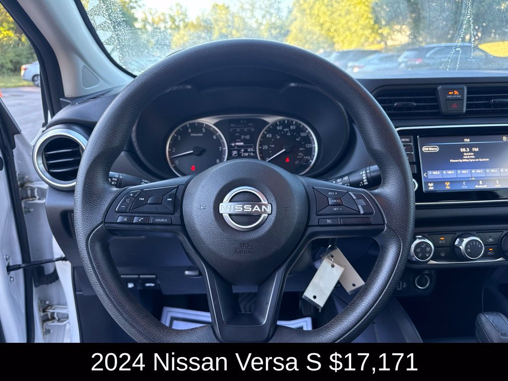 Used 2024 Nissan Versa S w/ Trunk Package FWD image 19