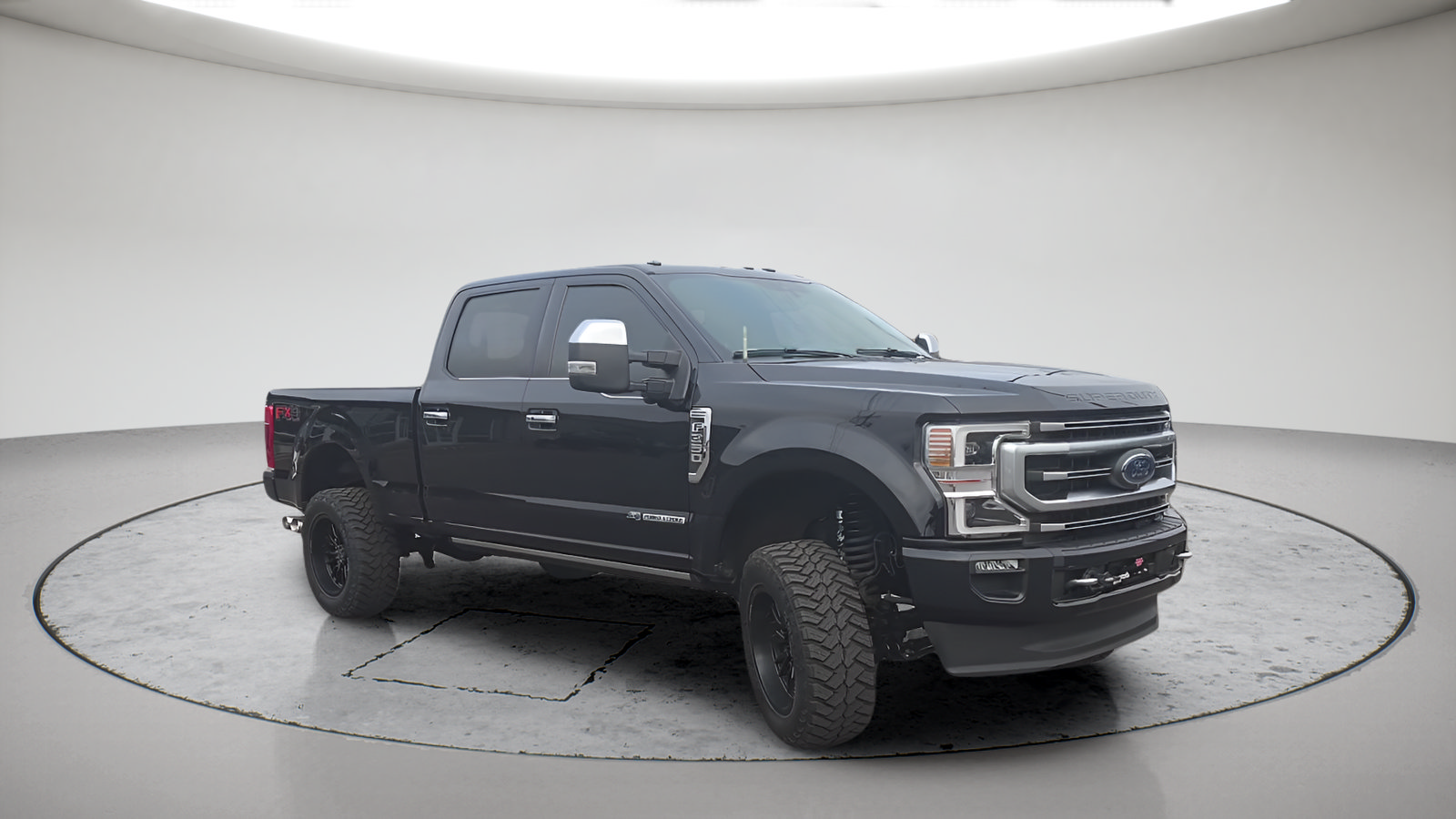 Used 2022 Ford F350 Platinum w/ FX4 Off-Road Package AWD/4WD image 3