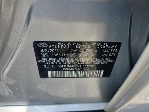 Certified 2024 Hyundai Sonata SEL FWD image 19