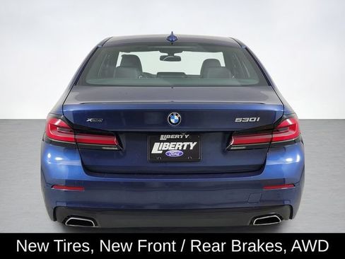 Used 2021 BMW 530i xDrive w/ Convenience Package AWD/4WD image 5