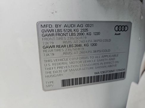 Used 2021 Audi Q3 2.0T Premium w/ Convenience Package AWD/4WD image 30