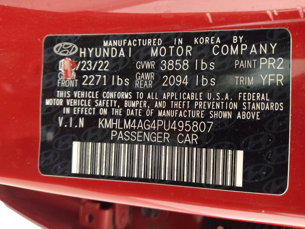 Used 2023 Hyundai Elantra SEL w/ Cargo Package FWD image 33
