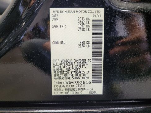 Used 2023 Nissan Altima 2.5 SV AWD/4WD image 33