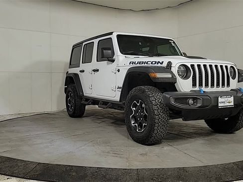 Used 2021 Jeep Wrangler Unlimited Rubicon 4xe w/ Cold Weather Group image 11