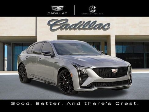Certified 2025 Cadillac CT5 V w/ LPO, ONYX Package RWD image 2