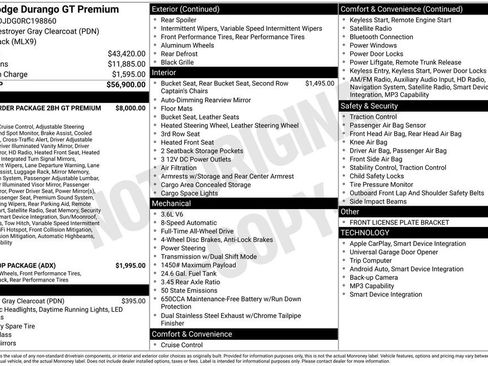 Used 2024 Dodge Durango GT AWD/4WD image 41