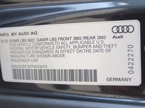 Used 2023 Audi A7 Prestige w/ Luxury Package AWD/4WD image 31