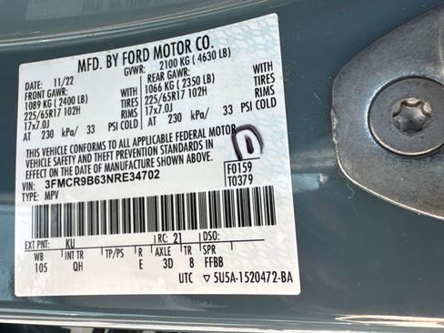 Used 2022 Ford Bronco Sport Big Bend image 32