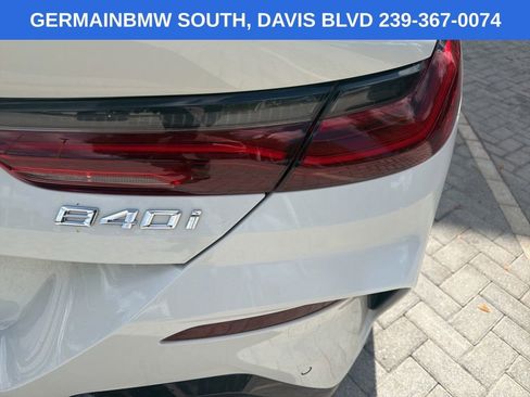 Certified 2024 BMW 840i Convertible w/ M Sport Professional Package RWD image 12