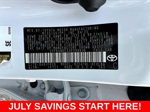 Used 2025 Toyota Corolla LE w/ LE Premium Package FWD image 25