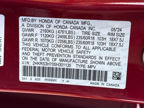 Certified 2025 Honda CR-V EX-L image 33