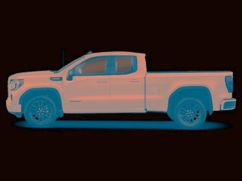 Used 2022 GMC Sierra 1500 Elevation w/ LPO, Elevation Black Package AWD/4WD image 3