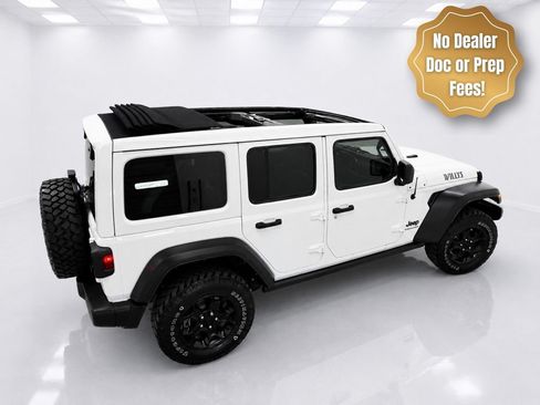 Used 2023 Jeep Wrangler Unlimited w/ Sun & Screen Package AWD/4WD image 2