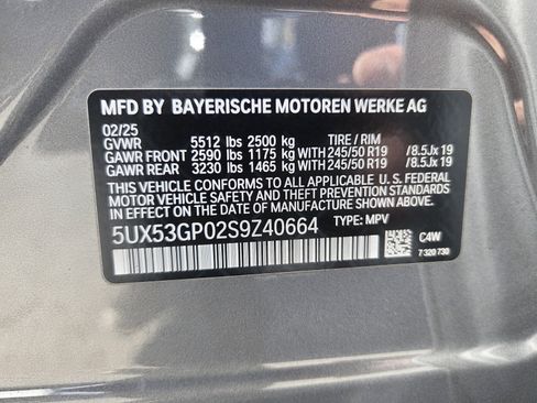 Certified 2025 BMW X3 xDrive30i w/ Premium Package image 19