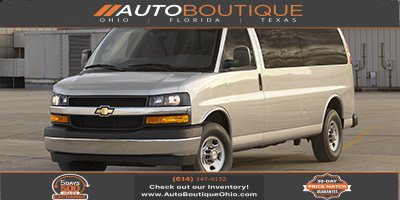Used 2023 Chevrolet Express 3500 LS RWD image 1