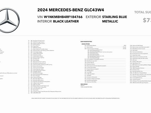 Used 2024 Mercedes-Benz GLC 43 AMG 4MATIC image 23