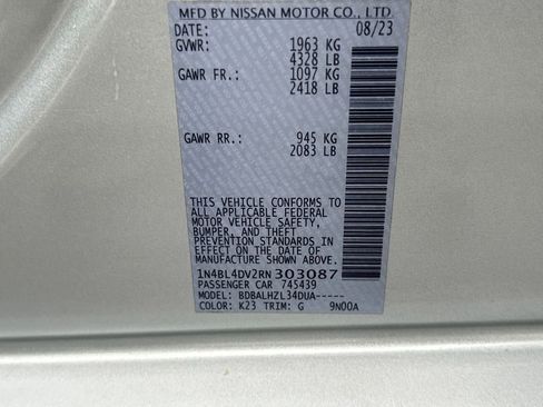 Used 2024 Nissan Altima 2.5 SV image 36