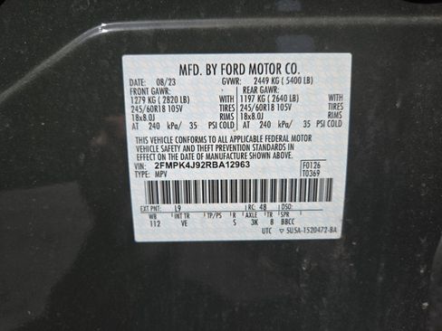 Certified 2024 Ford Edge SEL w/ Convenience Package AWD/4WD image 27