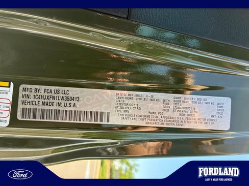 Used 2020 Jeep Wrangler Unlimited Rubicon AWD/4WD image 25