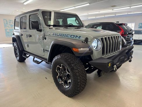Used 2023 Jeep Wrangler Unlimited Rubicon 4xe w/ Cold Weather Group image 4