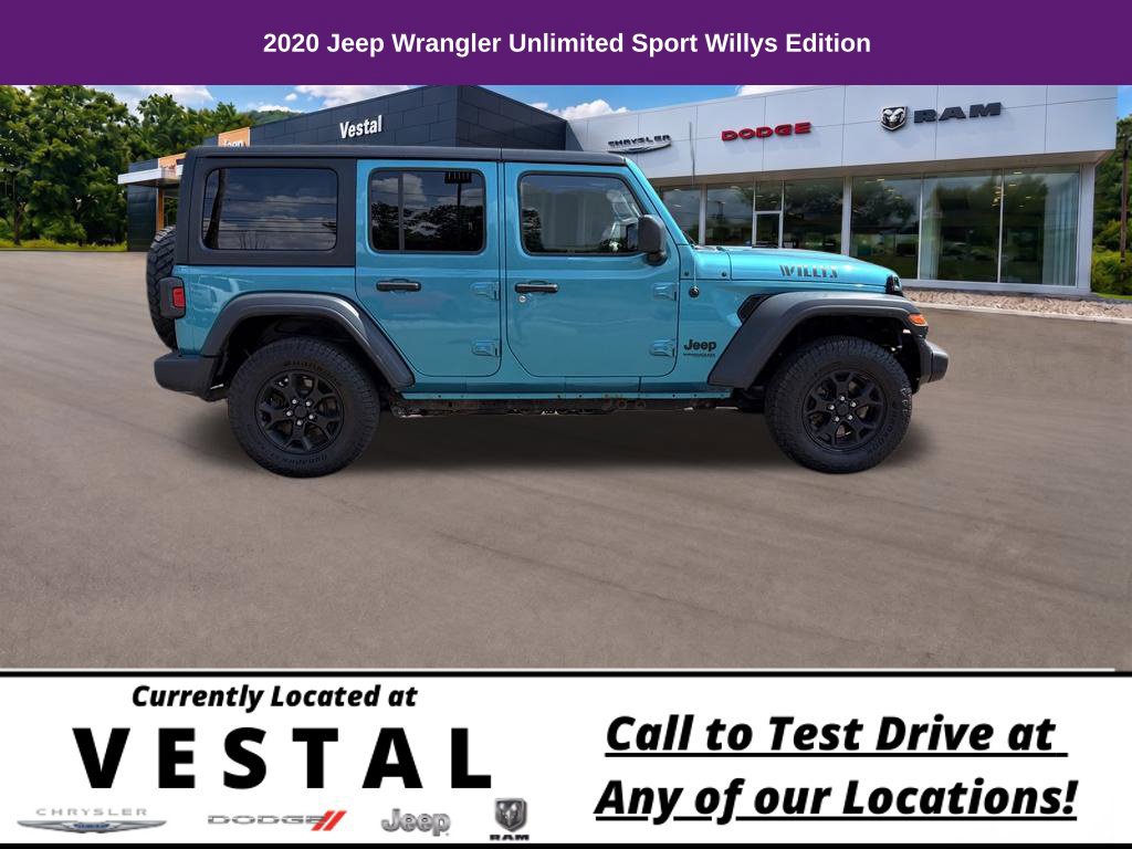 Used 2020 Jeep Wrangler Unlimited Sport AWD/4WD image 5