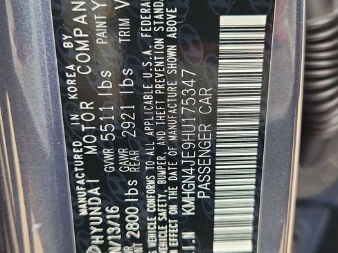 Used 2017 Genesis G80 3.8 w/ Option Group 03 AWD/4WD image 17