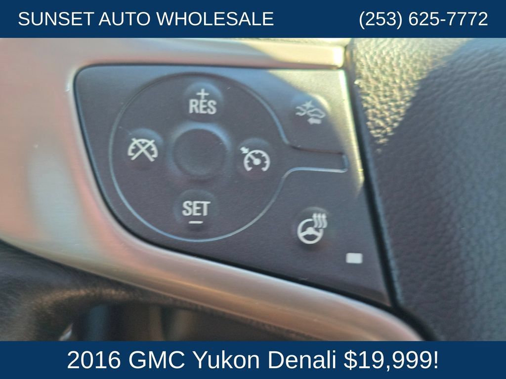 Used 2016 GMC Yukon Denali w/ Open Road Package AWD/4WD image 38