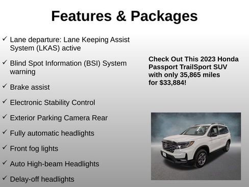 Used 2023 Honda Passport TrailSport image 20