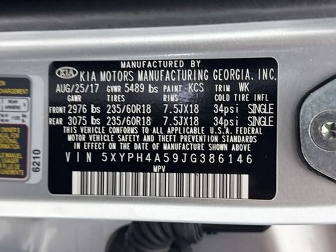 Used 2018 Kia Sorento EX image 41