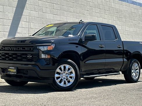 Certified 2024 Chevrolet Silverado 1500 Custom w/ LPO, Dark Essentials Package AWD/4WD image 8