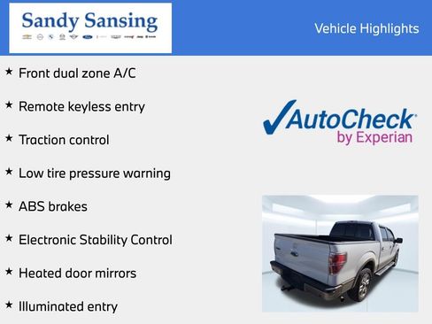 Used 2013 Ford F150 Lariat w/ Mid Equipment Group image 7