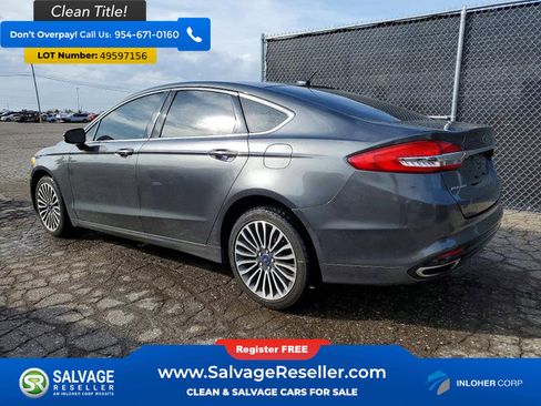 Used 2017 Ford Fusion SE w/ Fusion SE Technology Package image 3