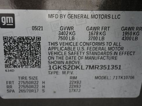 Used 2021 GMC Yukon Denali w/ Denali Ultimate Package AWD/4WD image 17