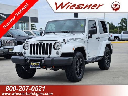 Used 2017 Jeep Wrangler Sahara AWD/4WD image 1