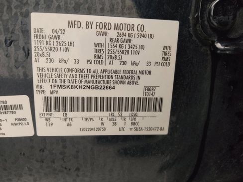 Used 2022 Ford Explorer ST-Line w/ Class IV Trailer Tow Package image 33