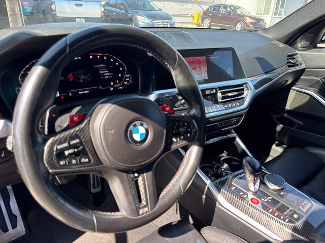 Used 2022 BMW M3 Competition w/ M Carbon Exterior Package RWD image 10