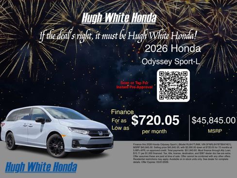 New 2026 Honda Odyssey Sport-L image 7