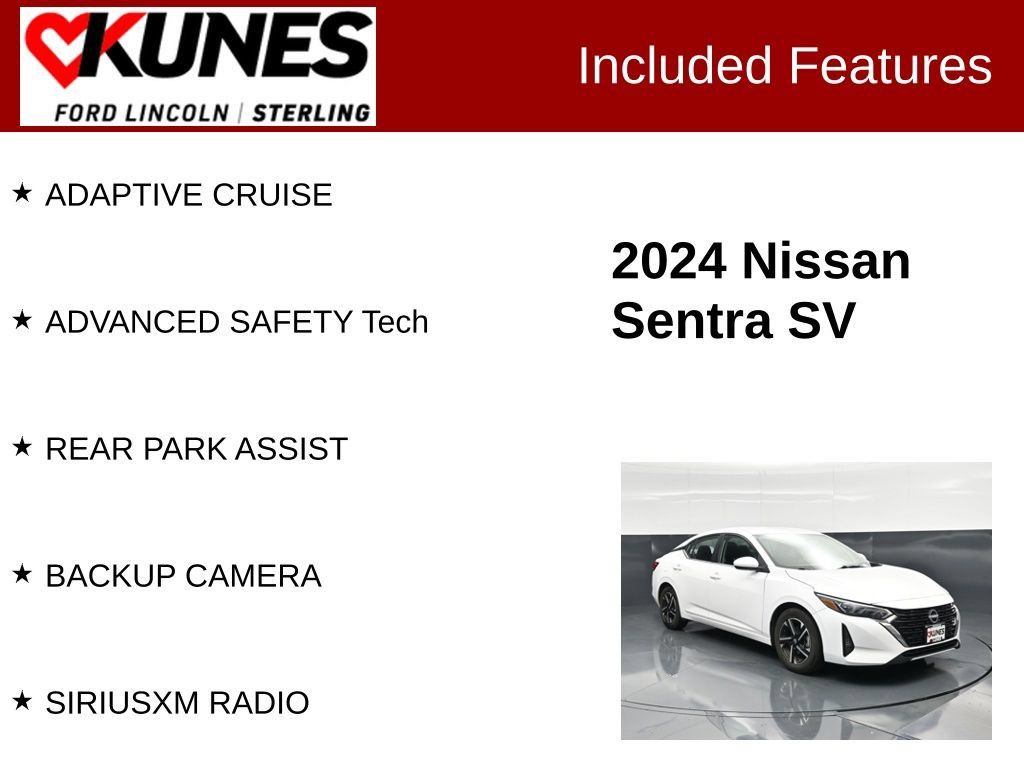 Used 2024 Nissan Sentra SV FWD image 2